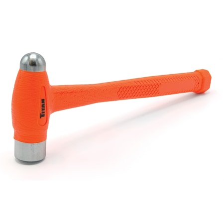 Star Asia Hi-Viz Orange 16 Oz. Ball Pein Hammer 63160